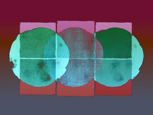 Scandinavië Scandinavisch Abstract Kleurrijk