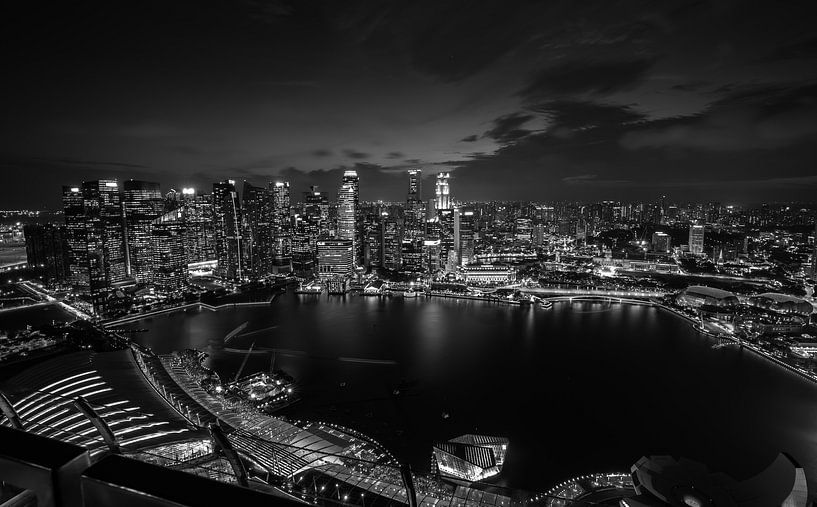 Marina Bay Sands Stadtansicht, Singapur. von Stefan Vis
