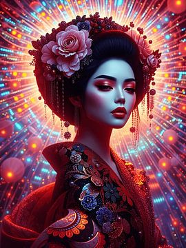 Geisha von Jolique Arte