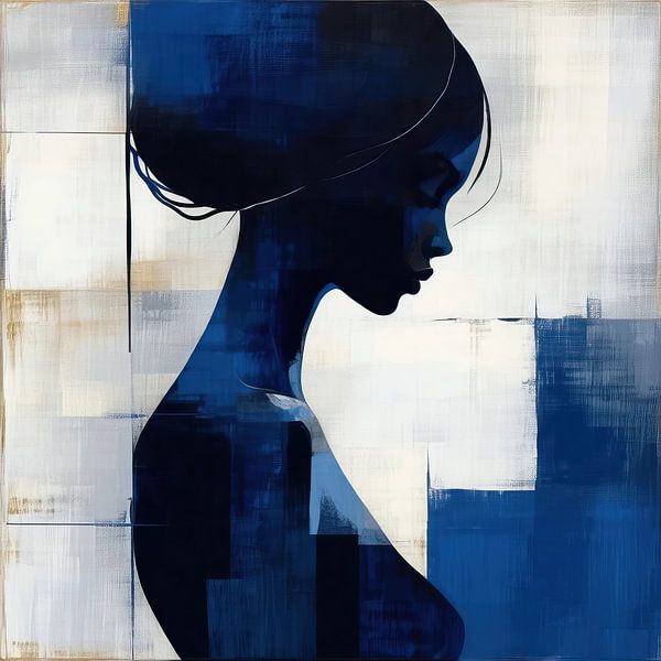 Weibliche Figur von Wunderbare Kunst