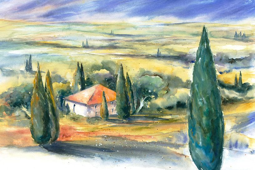 Toskana by Jitka Krause