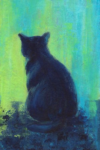 Un chat observe le monde