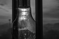 Black and white lamp