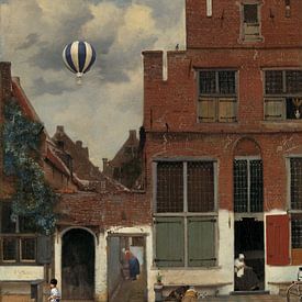 Het straatje van Vermeer van Martin Mol