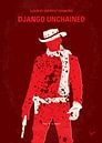 No184 My Django Unchained minimal movie poster van Chungkong Art thumbnail