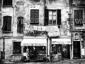 Oude voorgevel huis Italië van Frank Andree thumbnail