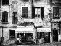 Old house facade Italy