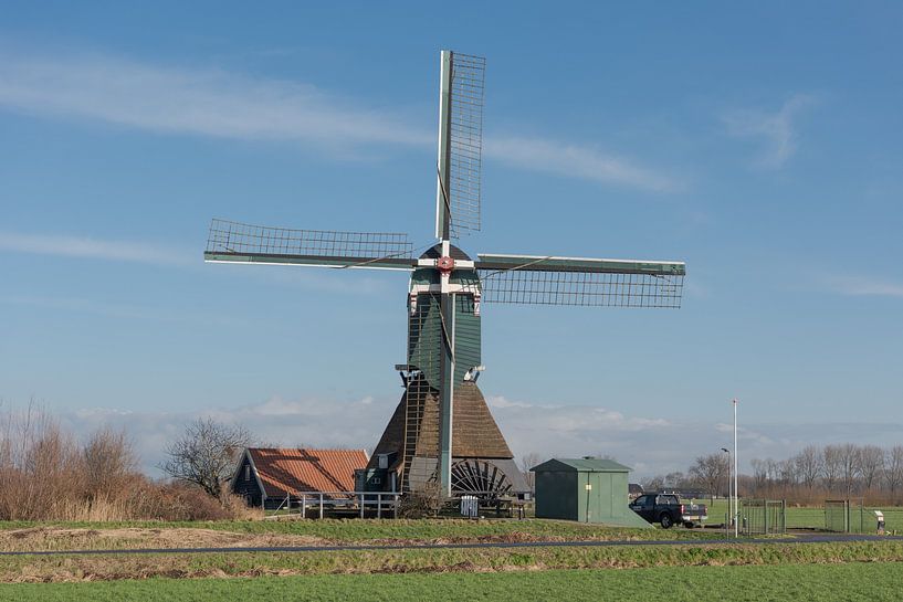 Boterslootse molen in Noordeloos van Beeldbank Alblasserwaard