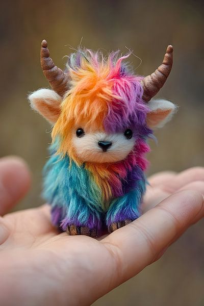 The smallest yak in the world :) by Kinderzimmer