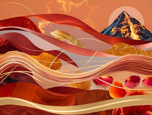 Ignys' Landscape - Fiery Passion in Motion