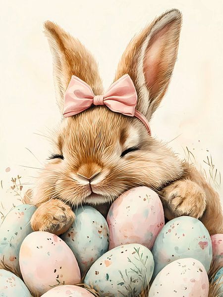 Lapin de Pâques par haroulita