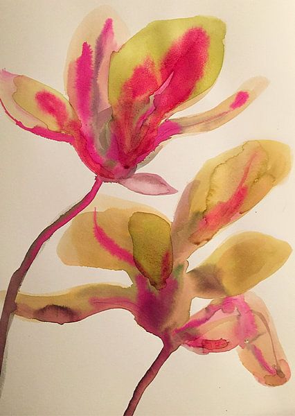 Magnolia Magnifica von Helia Tayebi Art