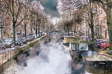 bloemgracht canal by gea strucks