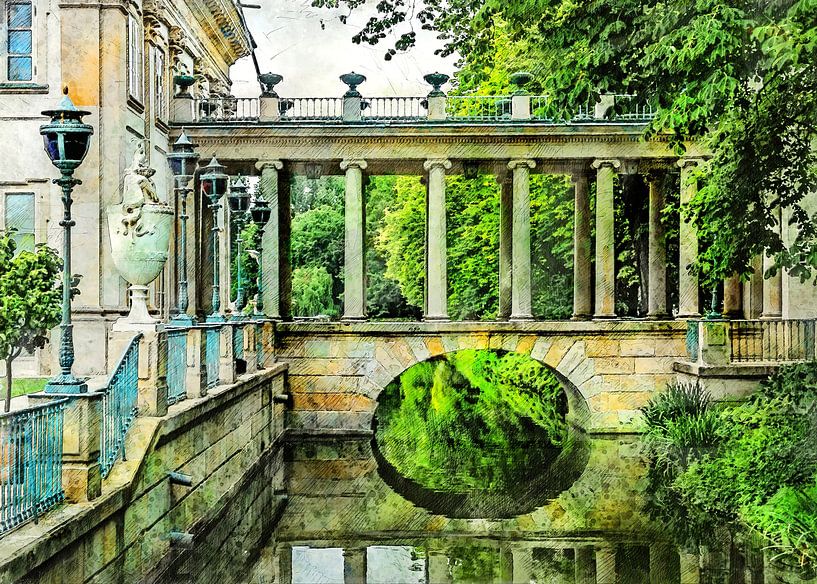 Warsaw watercolor art #warsaw by JBJart Justyna Jaszke