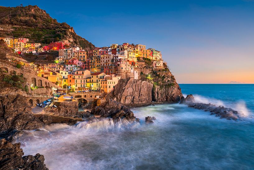Manarola in Cinque Terre, Italy by Michael Abid