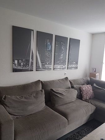 Le Pont Erasmus  à Rotterdam (Feijenoord Édition)