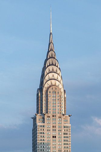 Close up Chrysler Building in New York City