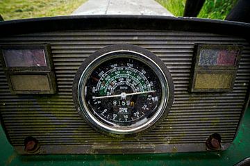 Dashboard oude tractor