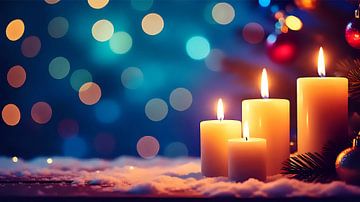 Calme festif au bord de l'image