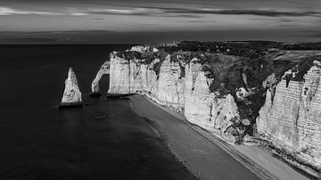 Cliffs of Etrtetat, France by Adelheid Smitt