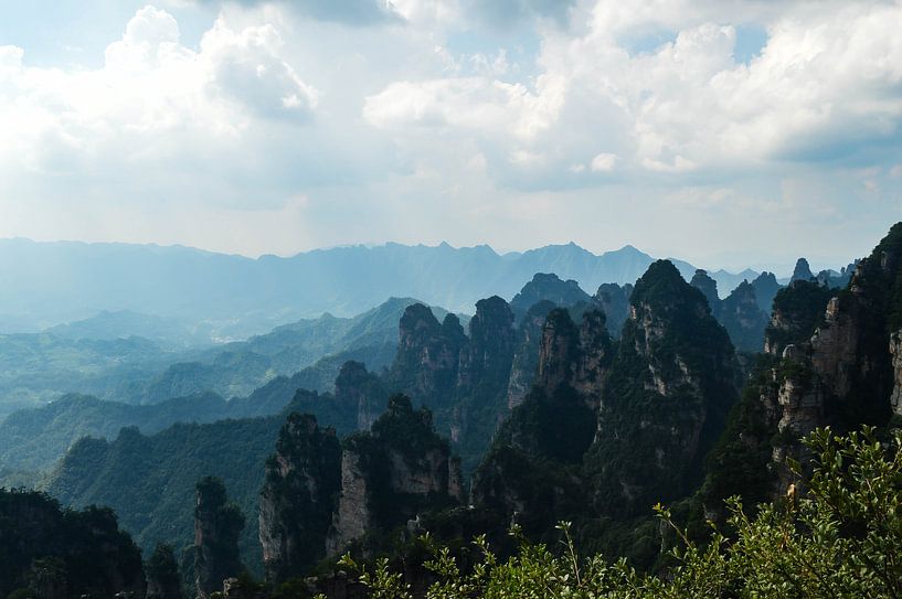 Uitzicht over de Avatar mountains van Zoe Vondenhoff