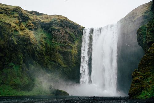 Skógafoss waterfall Iceland