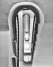 Descente d'escalier sur Sven Verdickt