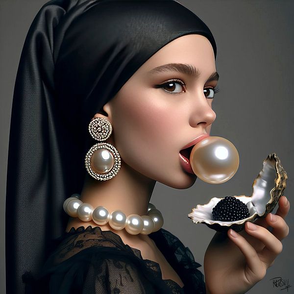 The pearl bubble by René van den Berg