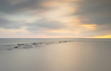 Zonsondergang strand Ameland van Marcel Kerdijk