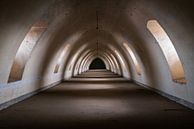 Donkere Tunnel in Verlaten Citadel. van Roman Robroek thumbnail