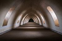 Dunkler Speicher Tunnel.