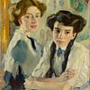 Leo Putz - Blonde et brune sur Peter Balan