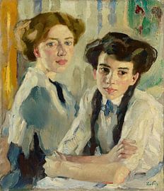 Leo Putz - Blonde et brune