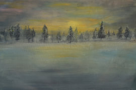 Winterliche Stille von Diana Stroobandt