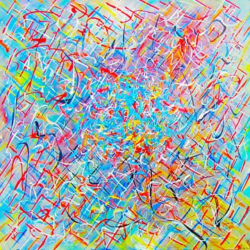 EH PAINTING ART 2002* #0195 Spirited Liveliness