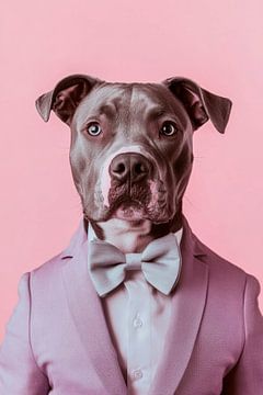 American Pit Bull Terrier by Poster Art Shop