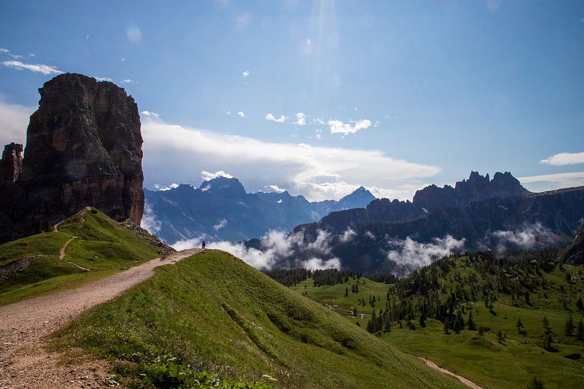 The five peaks - Cinque Torri - War Museum First World War by Ton Tolboom