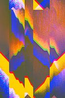 Géométrie Glitch Art