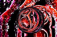 Lensball Fantasy Red Rose 001