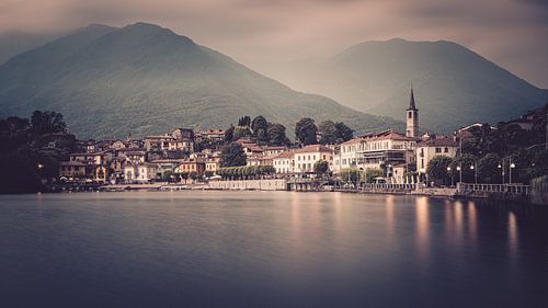 Een avond in Mergozzo, Italië