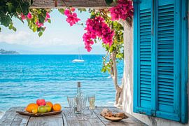 Blick auf das Meer von Poster Art Shop