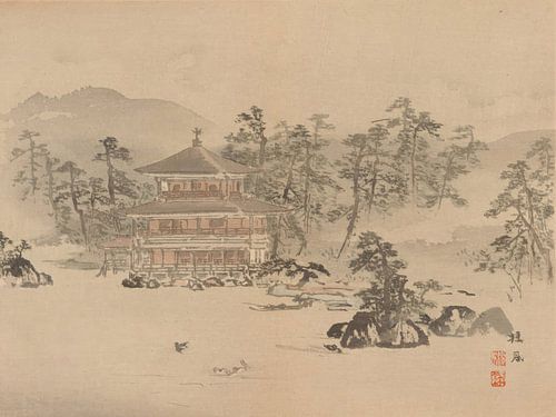 Motif from Yōfu gajō (Picture Album of the Peaceful Capital)