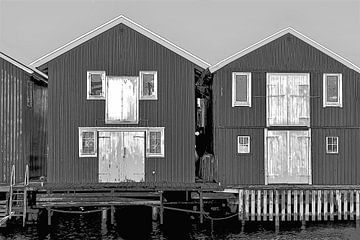 Cabanes maisons de vacances en Suède sur Mieneke Andeweg-van Rijn