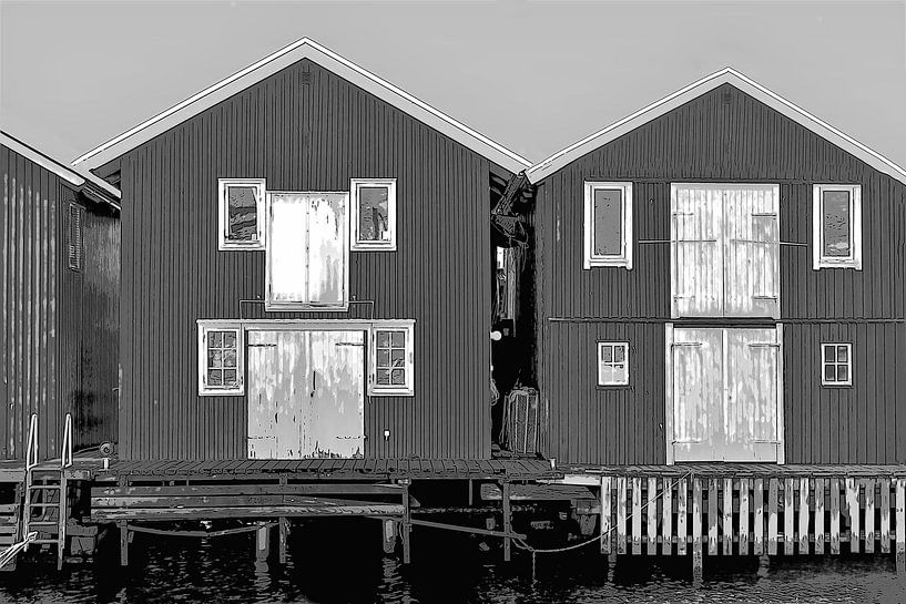 Hölzerne Ferienhäuser in Schweden von Mieneke Andeweg-van Rijn