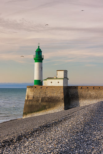 De vuurtoren van Le Tréport (Phare du Le Tréport)