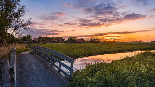 Zonsopkomst in Niehove