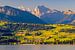 Panorama des Thunersees im Berner Oberland von Henk Meijer Photography