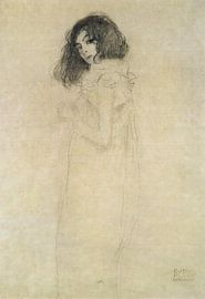 Portrait of a Young Woman, Gustav Klimt