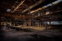 The abandoned sinter factory