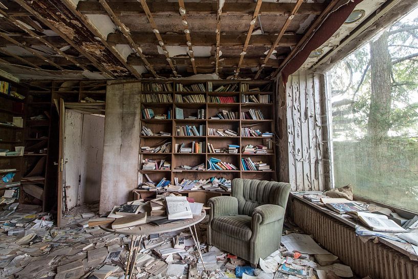 Verlassene Bibliothek par Matthis Rumhipstern